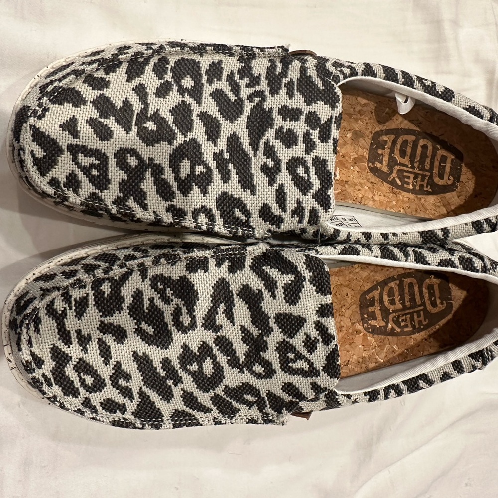 Hey Dudes Leopard NWOT